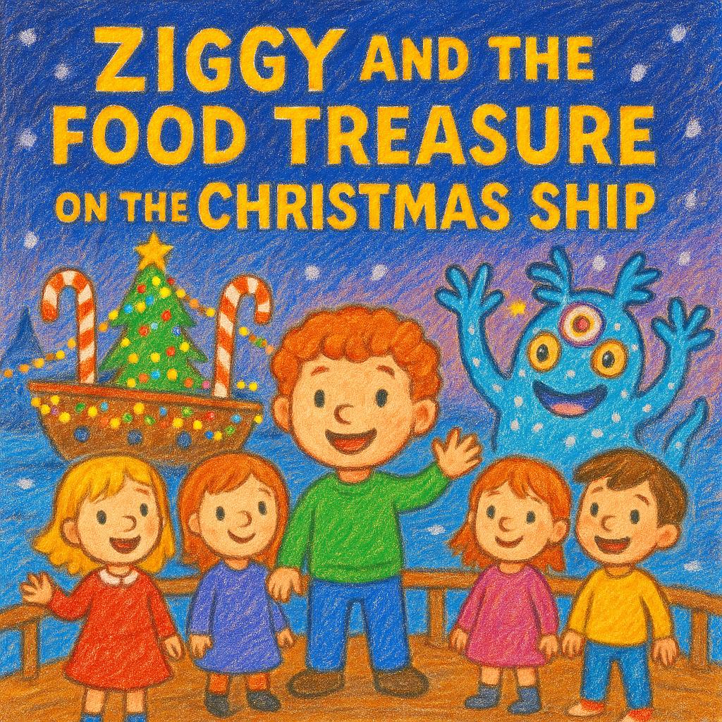 Ziggy and the Food Treasure on the Christmas Ship