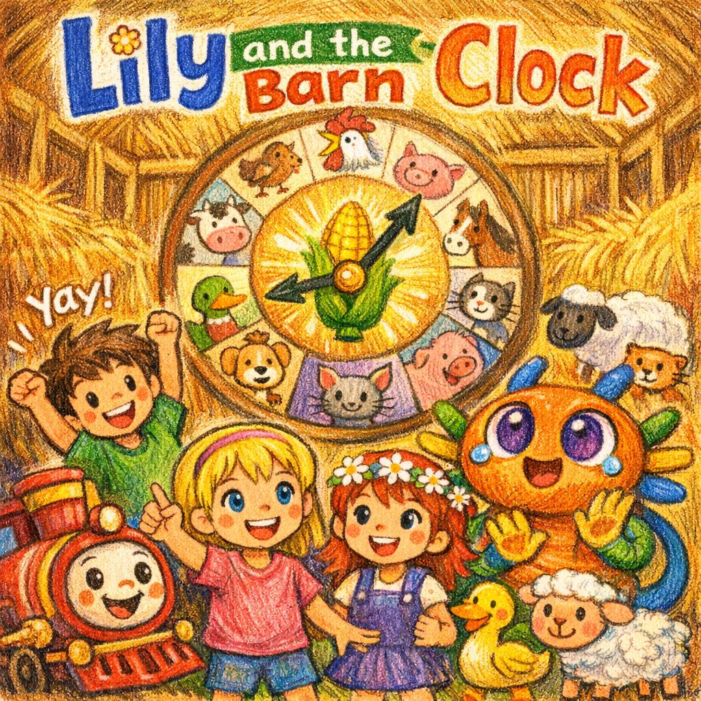 Lily and the Barn Clock