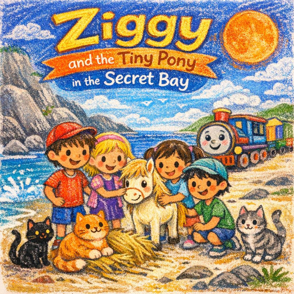 Ziggy and the Tiny Pony in the Secret Bay