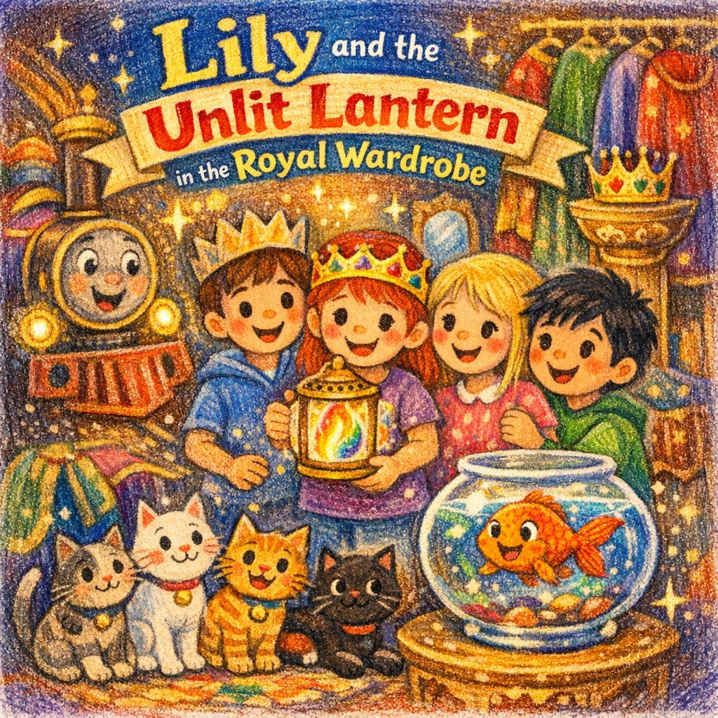Lily and the Unlit Lantern in the Royal Wardrobe