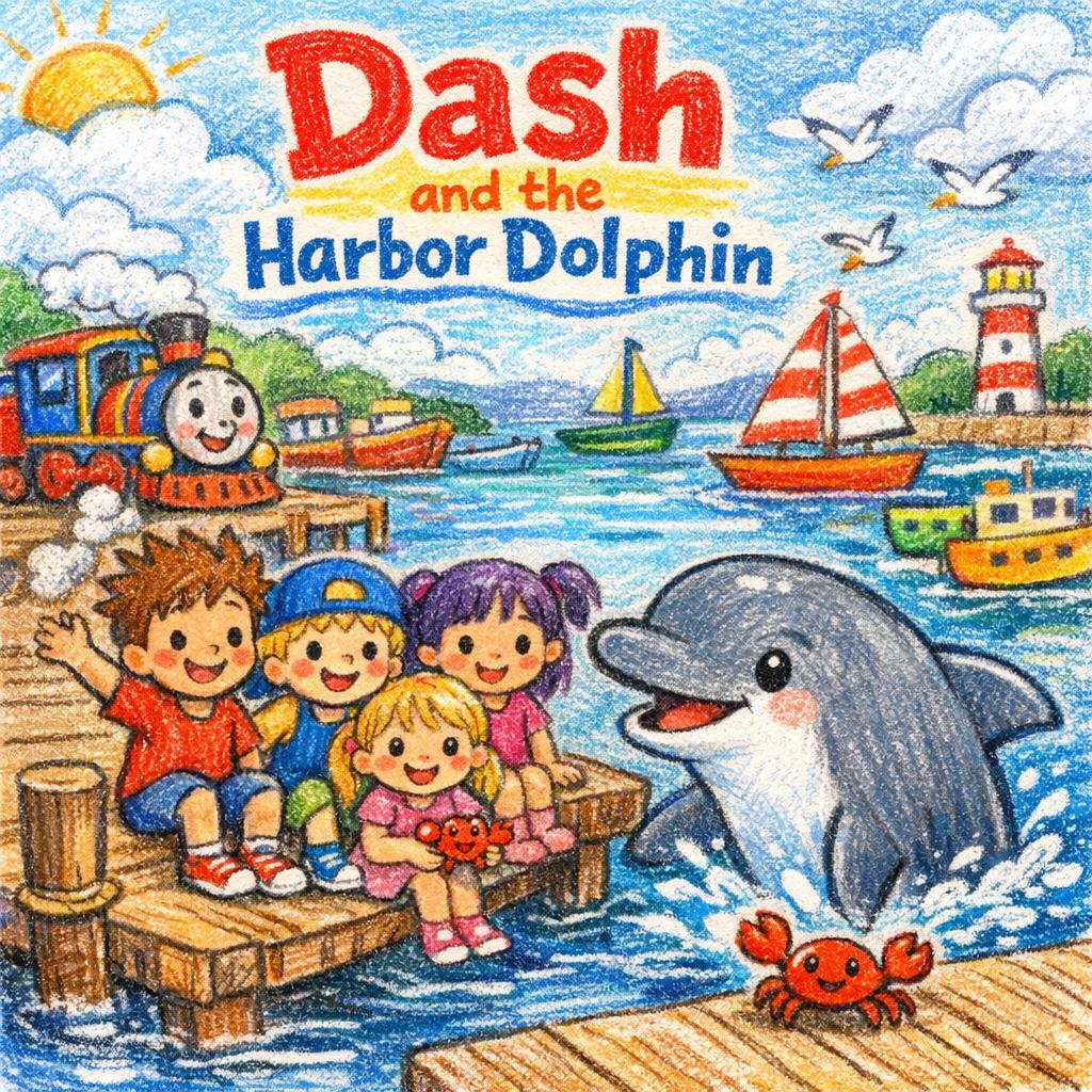 Dash and the Harbor Dolphin