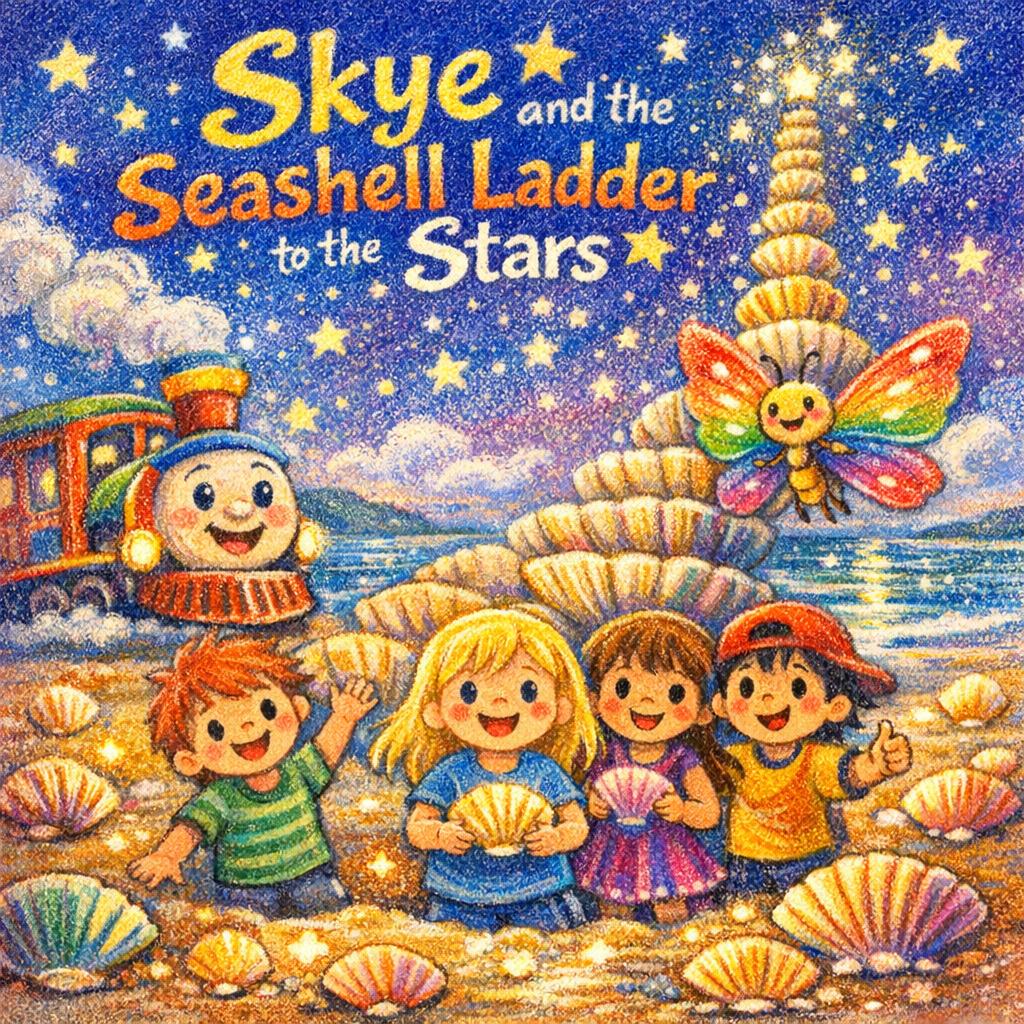 Skye and the Seashell Ladder to the Stars