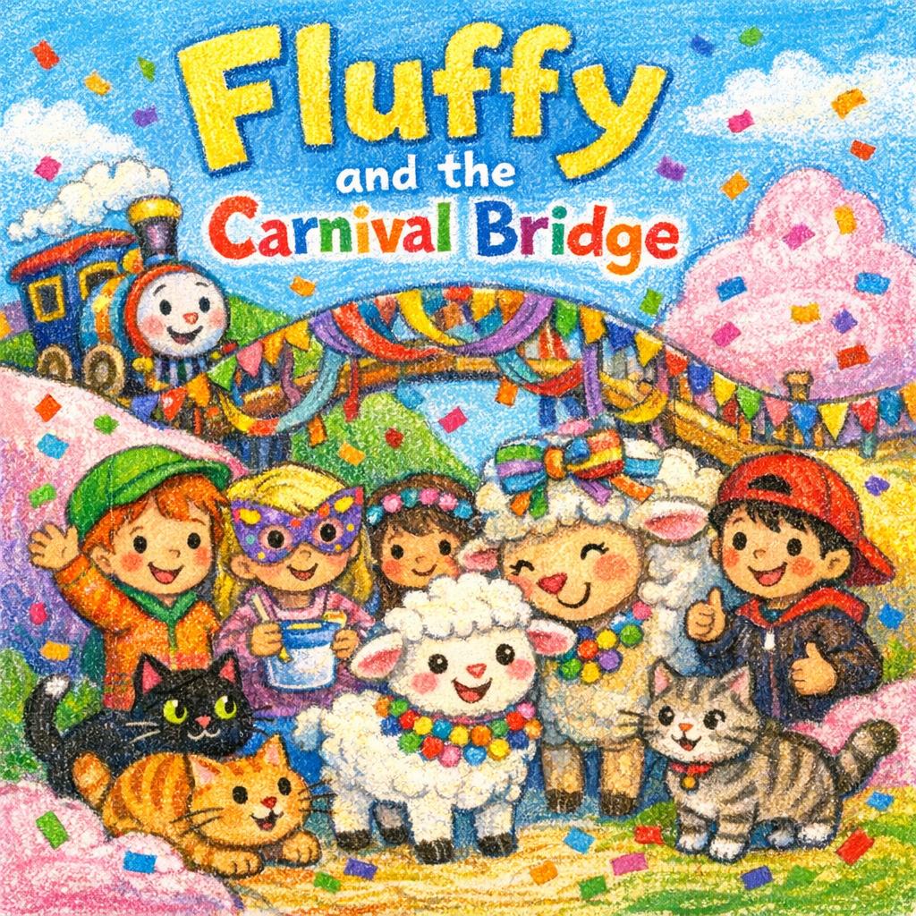 Fluffy and the Carnival Bridge