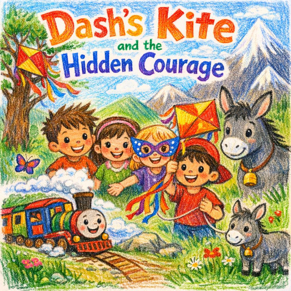 Dash's Kite and the Hidden Courage