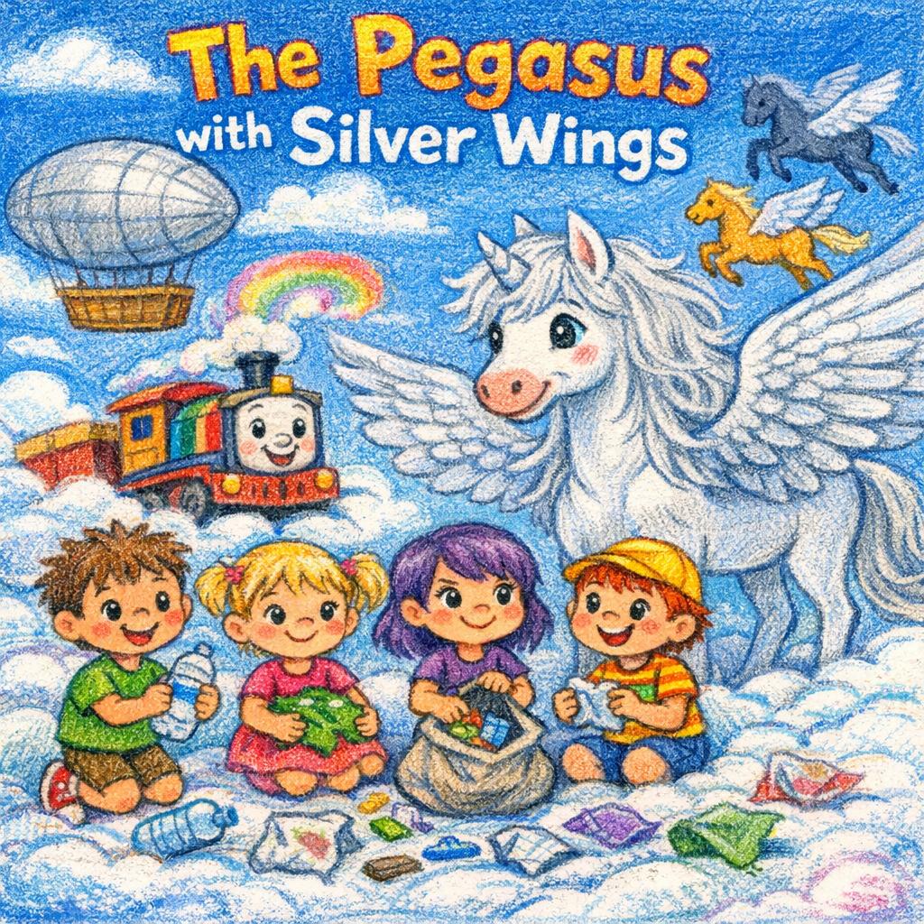 The Pegasus with Silver Wings