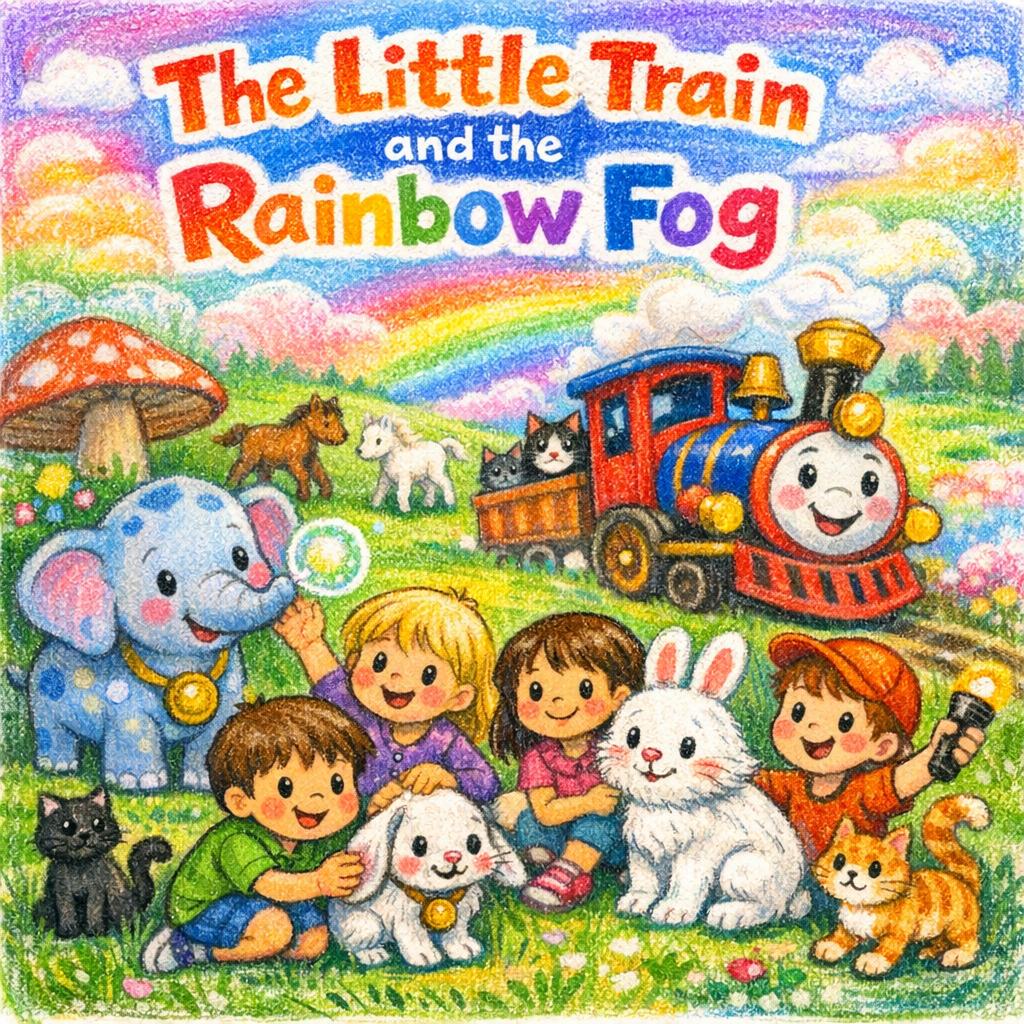 The Little Train and the Rainbow Fog