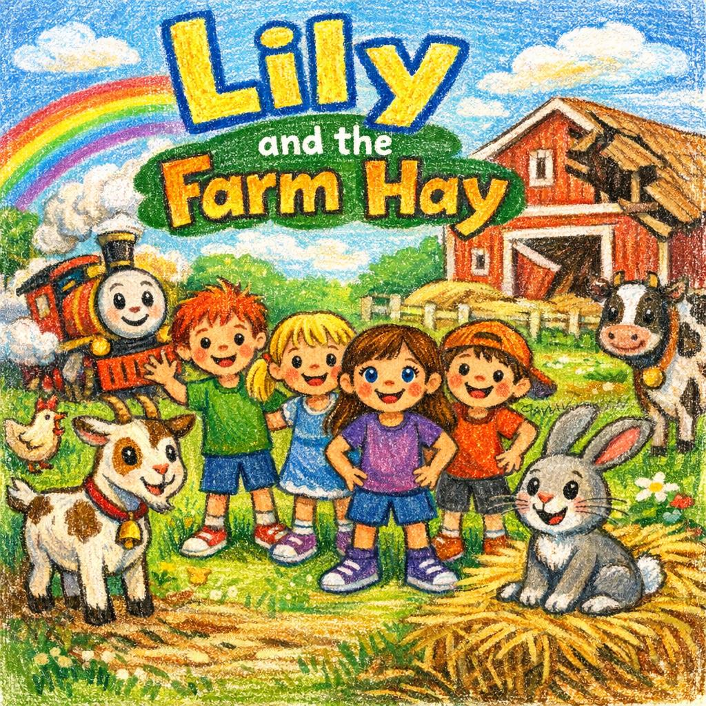 Lily and the Farm Hay