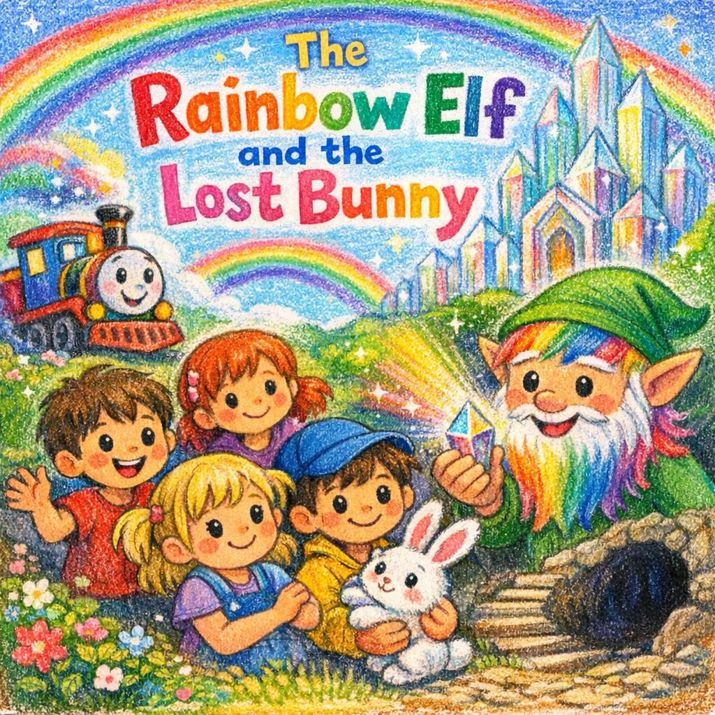 The Rainbow Elf and the Lost Bunny