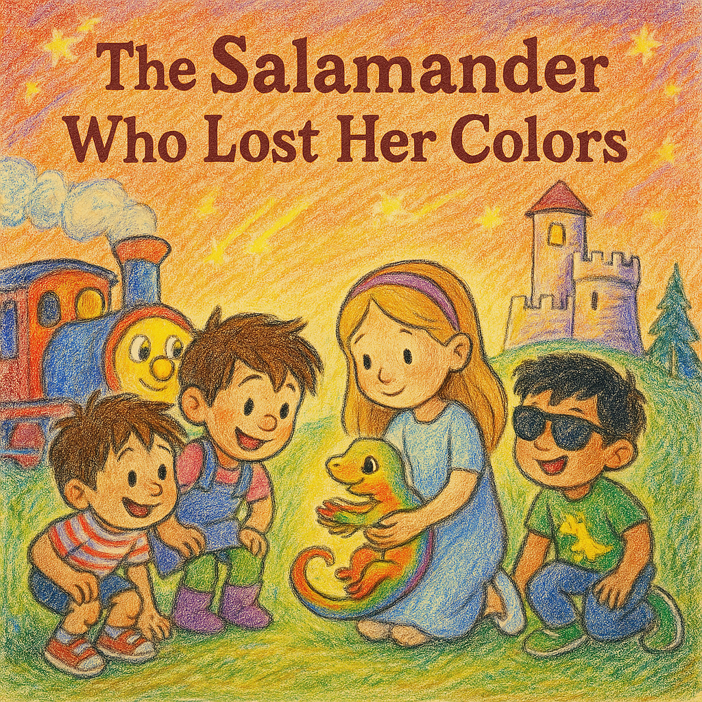The Salamander Who Lost Her Colors